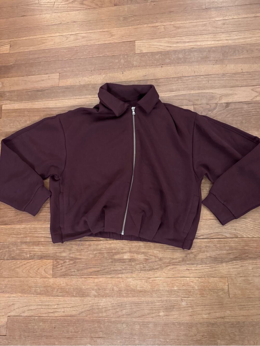 Old Navy Women's Purple Bounce Fleece Full Zip Jacket - Size S
 b76